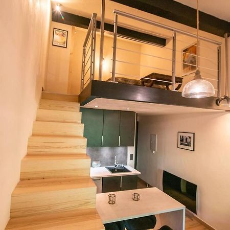 Grand studio mezzanine à 200 mètres des pistes Demi-Quartier Exterior foto