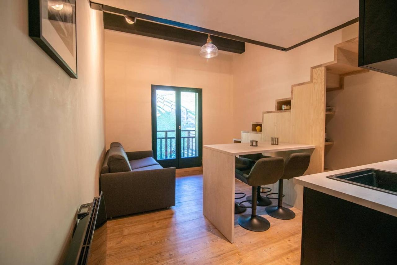 Grand studio mezzanine à 200 mètres des pistes Demi-Quartier Exterior foto